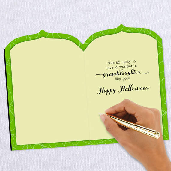 So Lucky Halloween Card for Granddaughter, , large image number 6