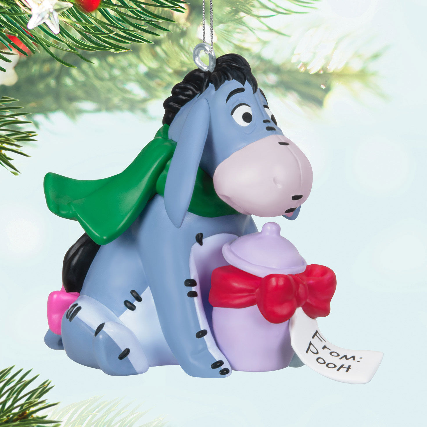 Disney Winnie the Pooh A Gift for Eeyore Ornament Keepsake Ornaments