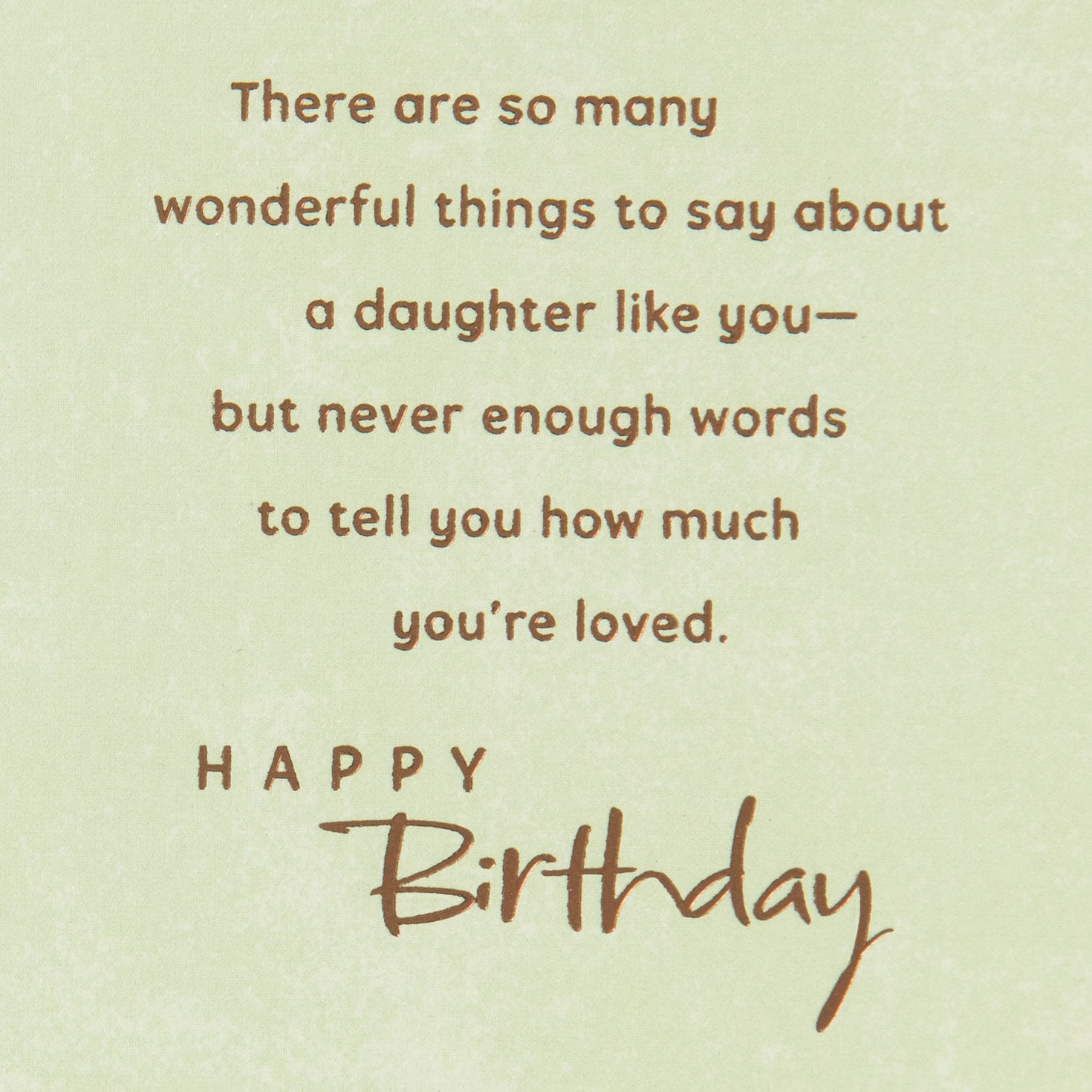 For a Wonderful Daughter Birthday Card From Both for only USD 4.99 | Hallmark