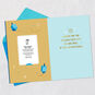 Menorah and Star of David Hanukkah Gift Card Greeting Open card with envelope image number 3