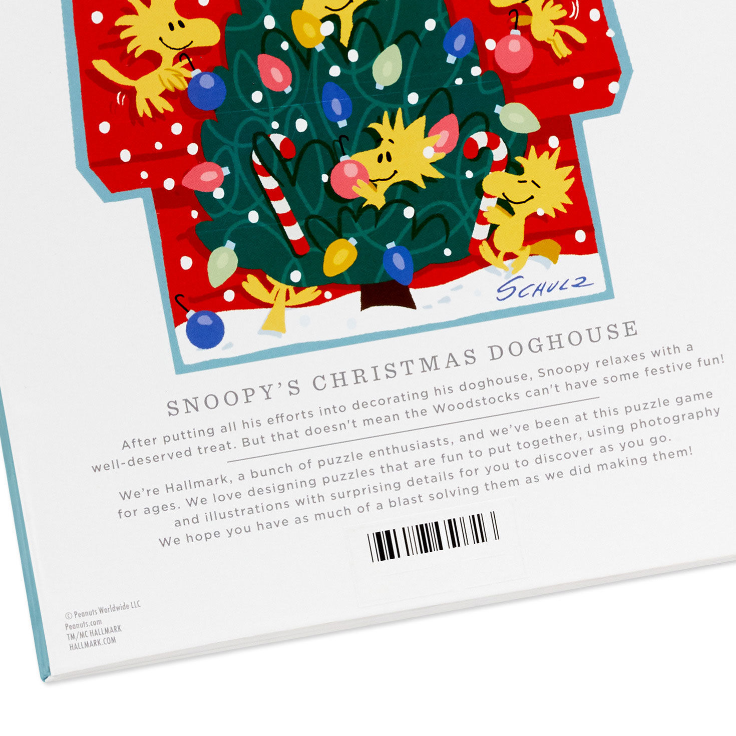 Peanuts® Snoopy's Christmas Doghouse 680-Piece Shaped Puzzle for only USD 28.99 | Hallmark
