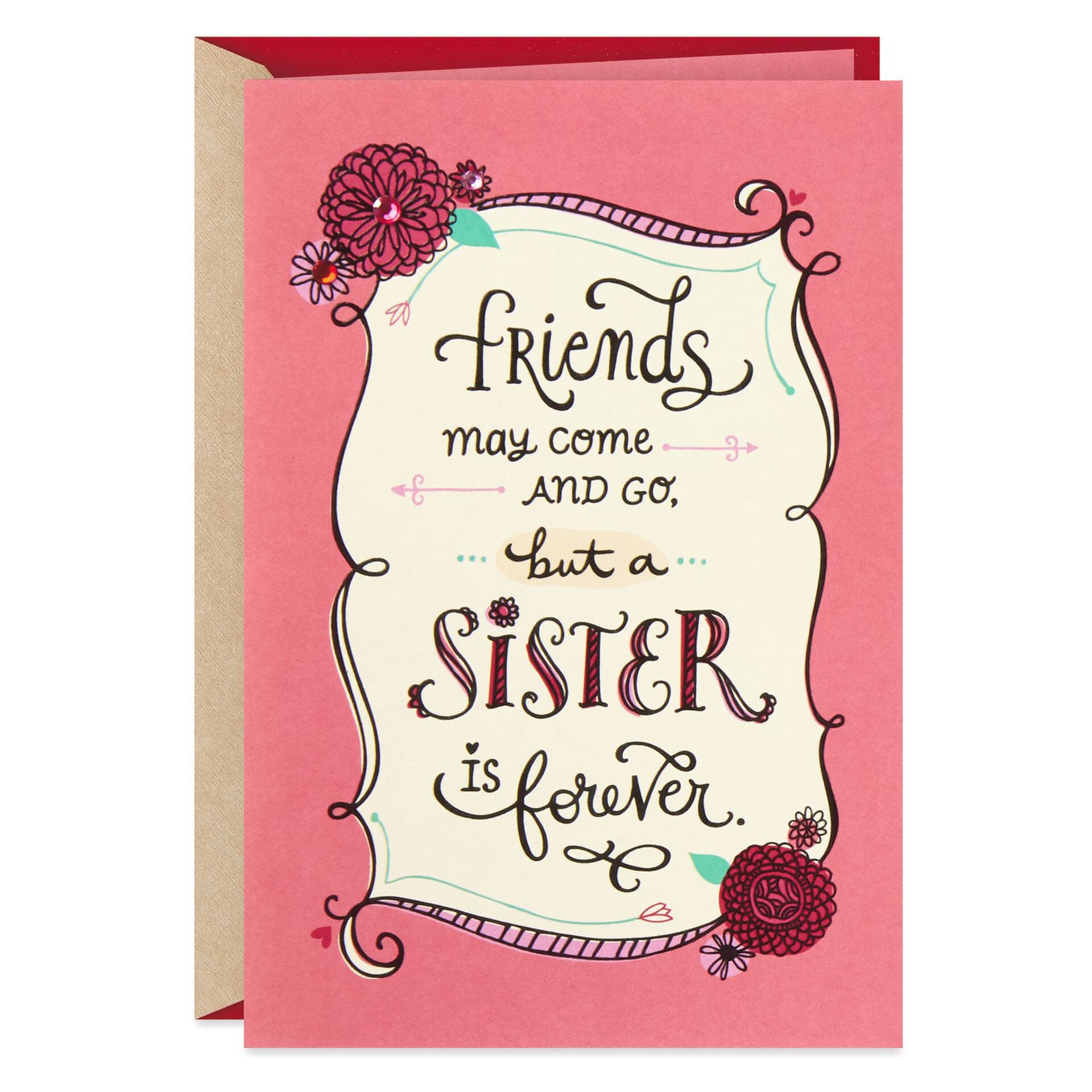 Sister Forever Friend Valentines Day Card Greeting Cards Hallmark 