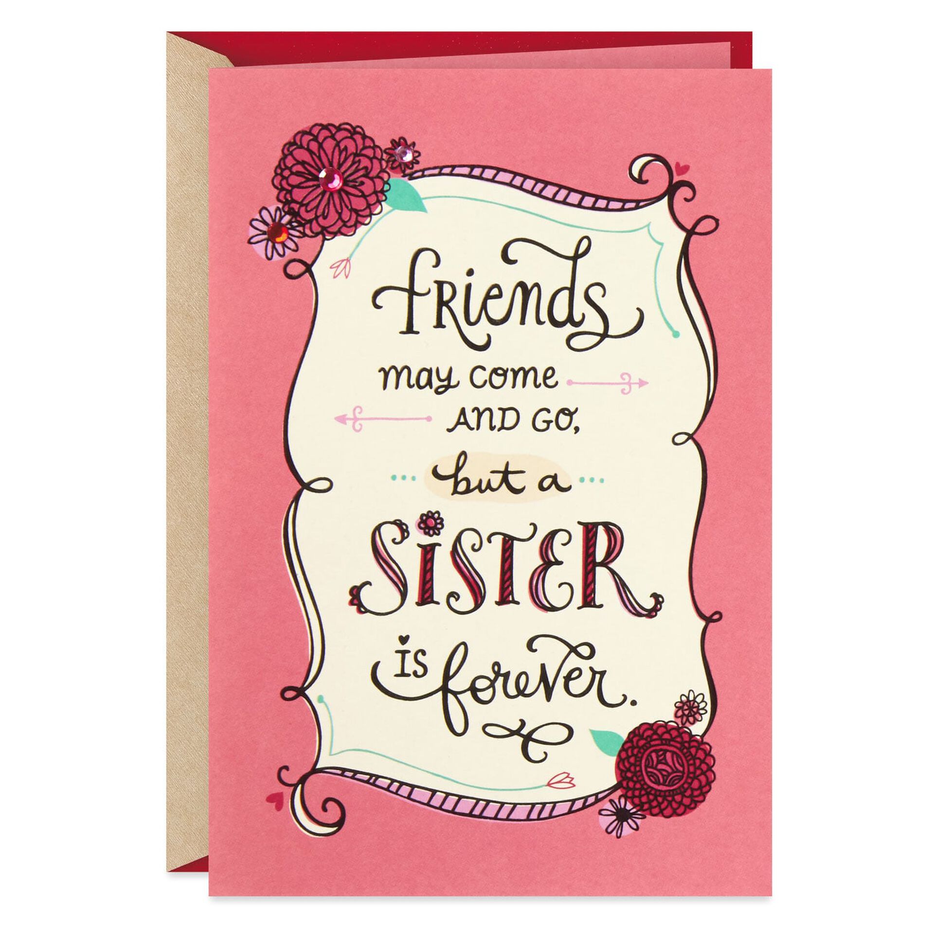 Sister, Forever Friend Valentine's Day Card  Greeting Cards  Hallmark