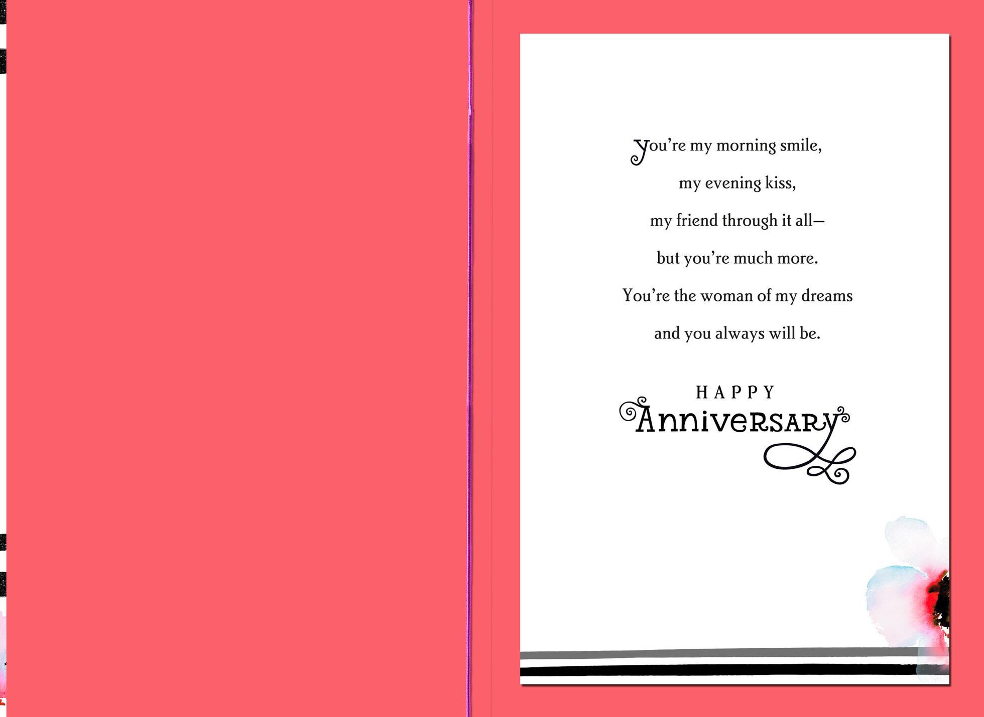 I Love and Celebrate You Anniversary Card for Her