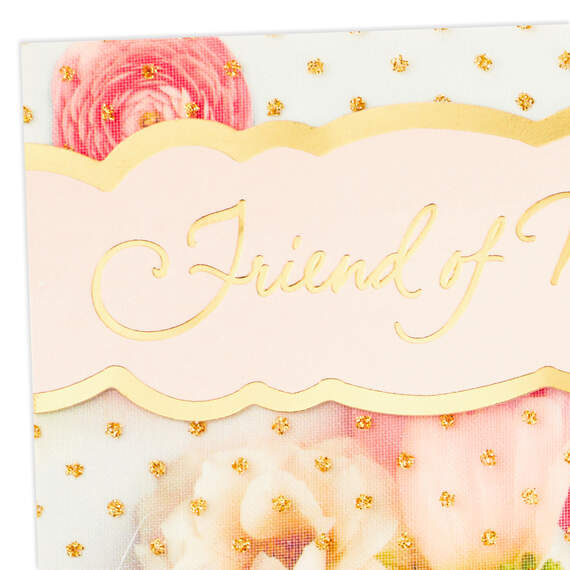 Friend of My Heart Floral Birthday Card, , large image number 5