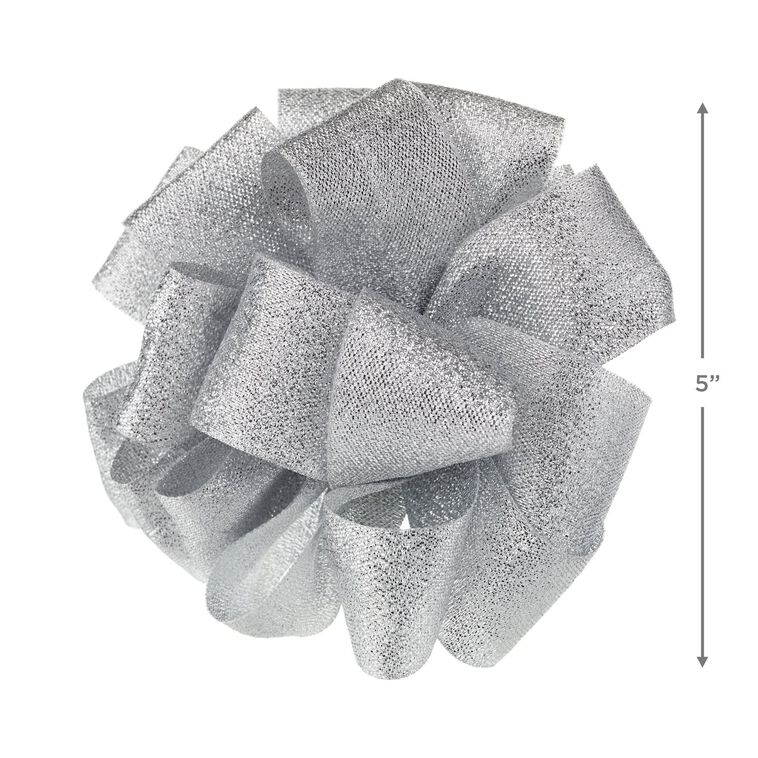 5" Metallic Gift Bow, , large image number 2