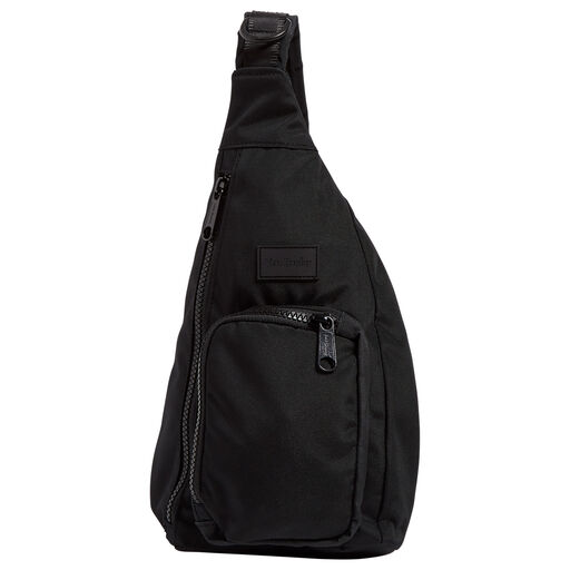 Vera Bradley Mini Sling Backpack in ReActive Black, 
