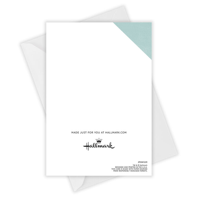 Personalized Photo Collage on Blue Love Photo Card  image number 5