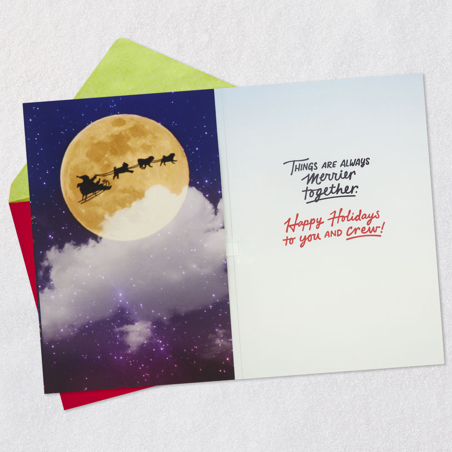 Merrier Together Funny Musical Christmas Card for All, , large image number 3