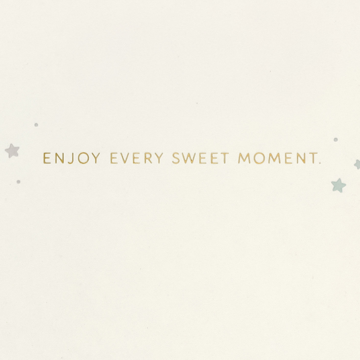 Pink and Blue Carousel New Baby Congrats Card Sentiment image number 2