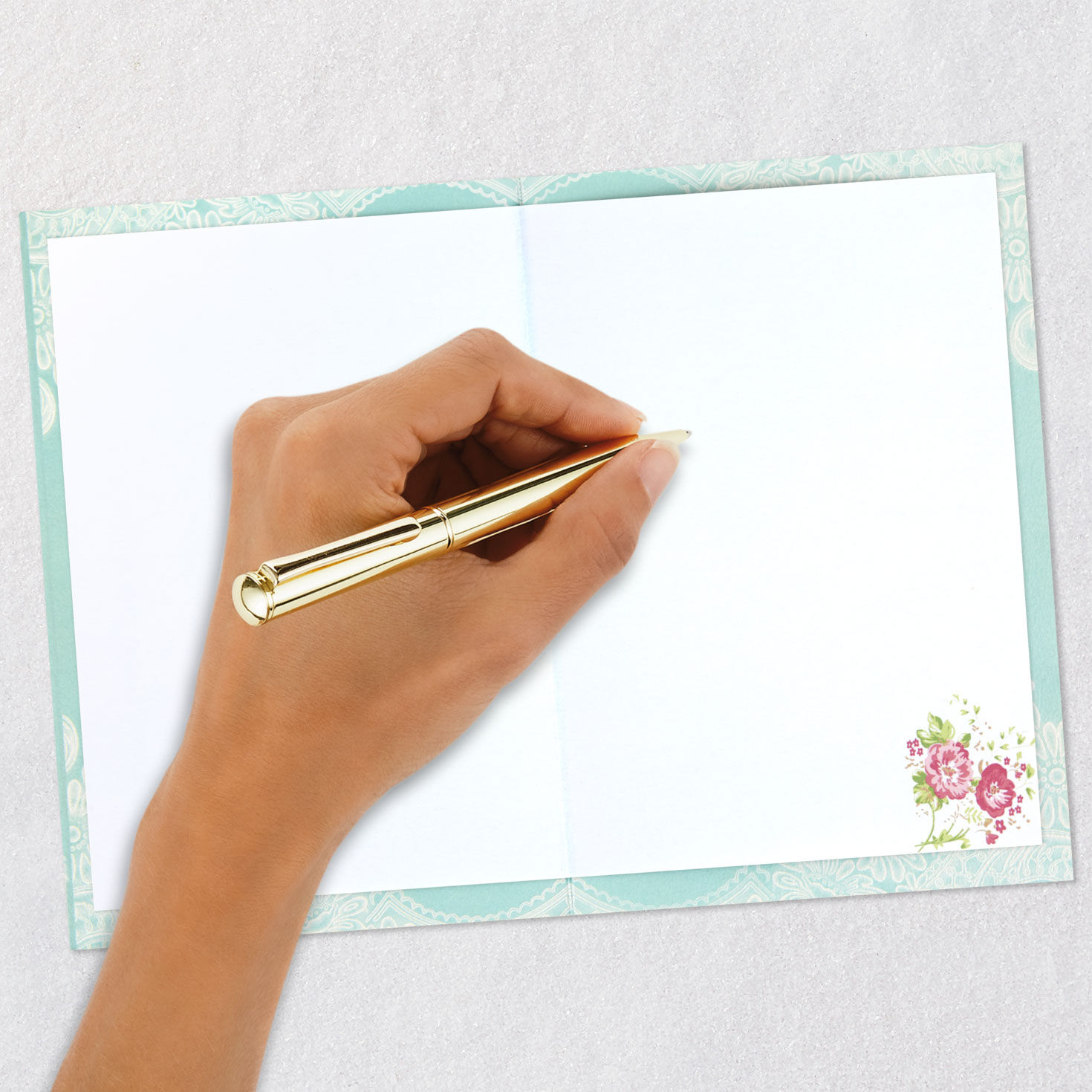 Bridal Gown and Groom Jacket Blank Wedding Card Signing card image number 5