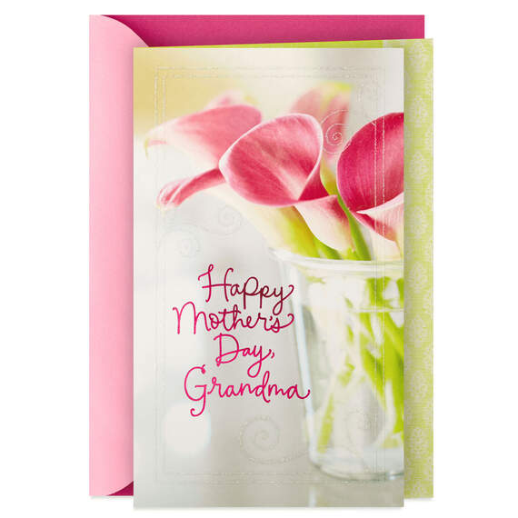 Thinking of You With Love Mother's Day Card for Grandma, , large image number 1