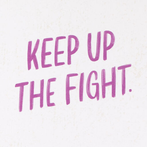 Cancer Has Met Its Match Support Card, 