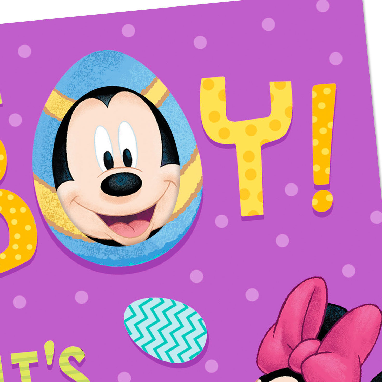 Disney Mickey and Minnie A Smile-a-Minute Happy Day Easter Card for only USD 3.99 | Hallmark