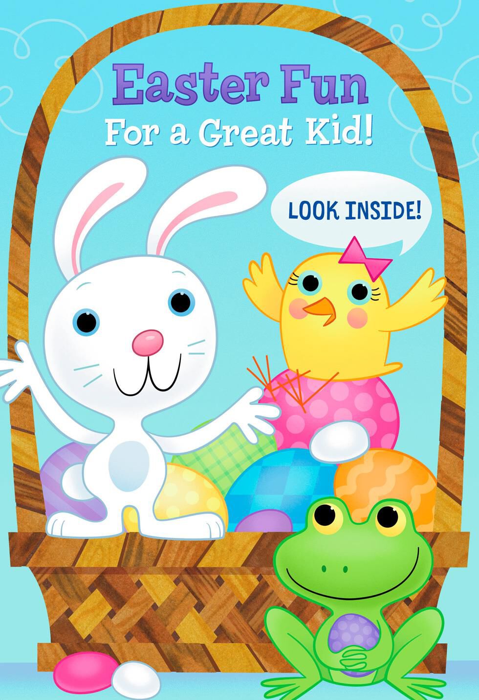 Fun and Games Kid's Activities Easter Card