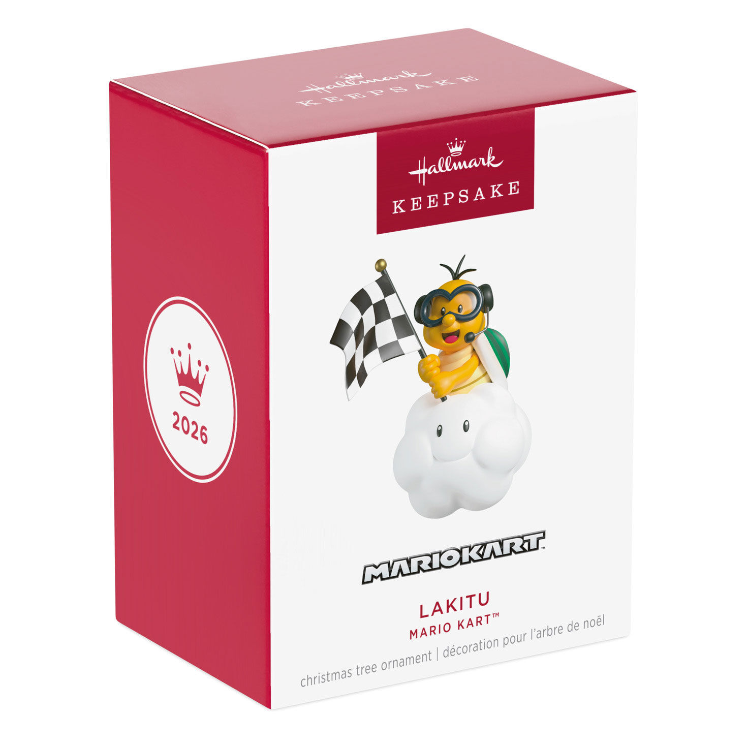 Mario Kart Lakitu on Cloud Keepsake Ornament Package Front image number 7
