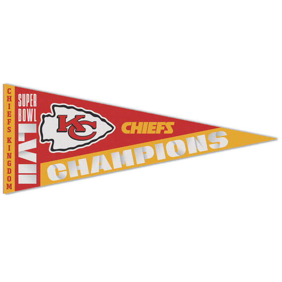 Chiefs Kingdom Super Bowl LVII Premium Pennant, , large image number 1