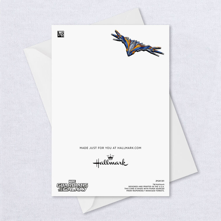 Personalized Marvel Guardians of the Galaxy Photo Card, , large image number 3