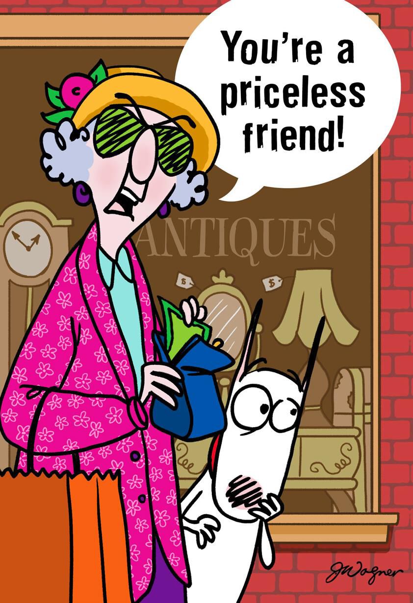 Maxine™ You're Priceless Funny Friendship Card