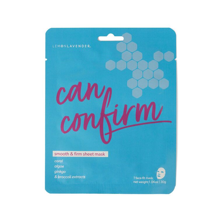 Lemon Lavender Can Confirm Sheet Mask