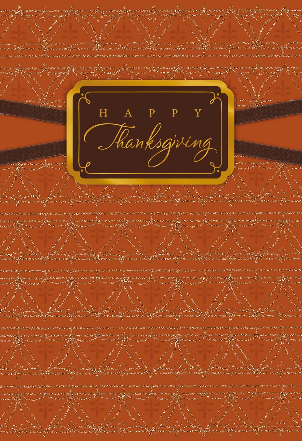 Remembering My Blessings Thanksgiving Card