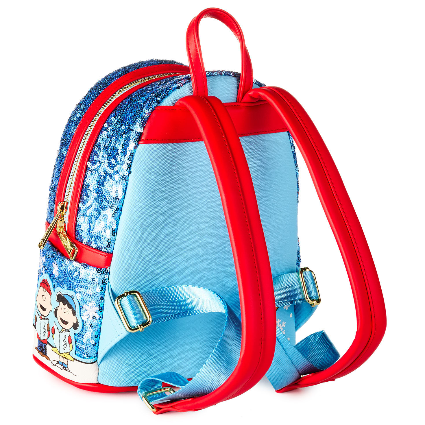 Loungefly Peanuts Sequin Holiday Mini Backpack for only USD 90.00 | Hallmark