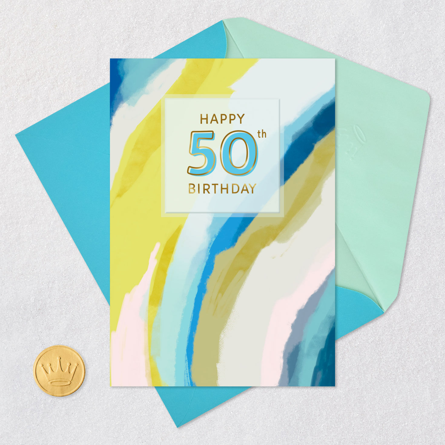 Enjoy Every Second 50th Birthday Card for only USD 2.99 | Hallmark