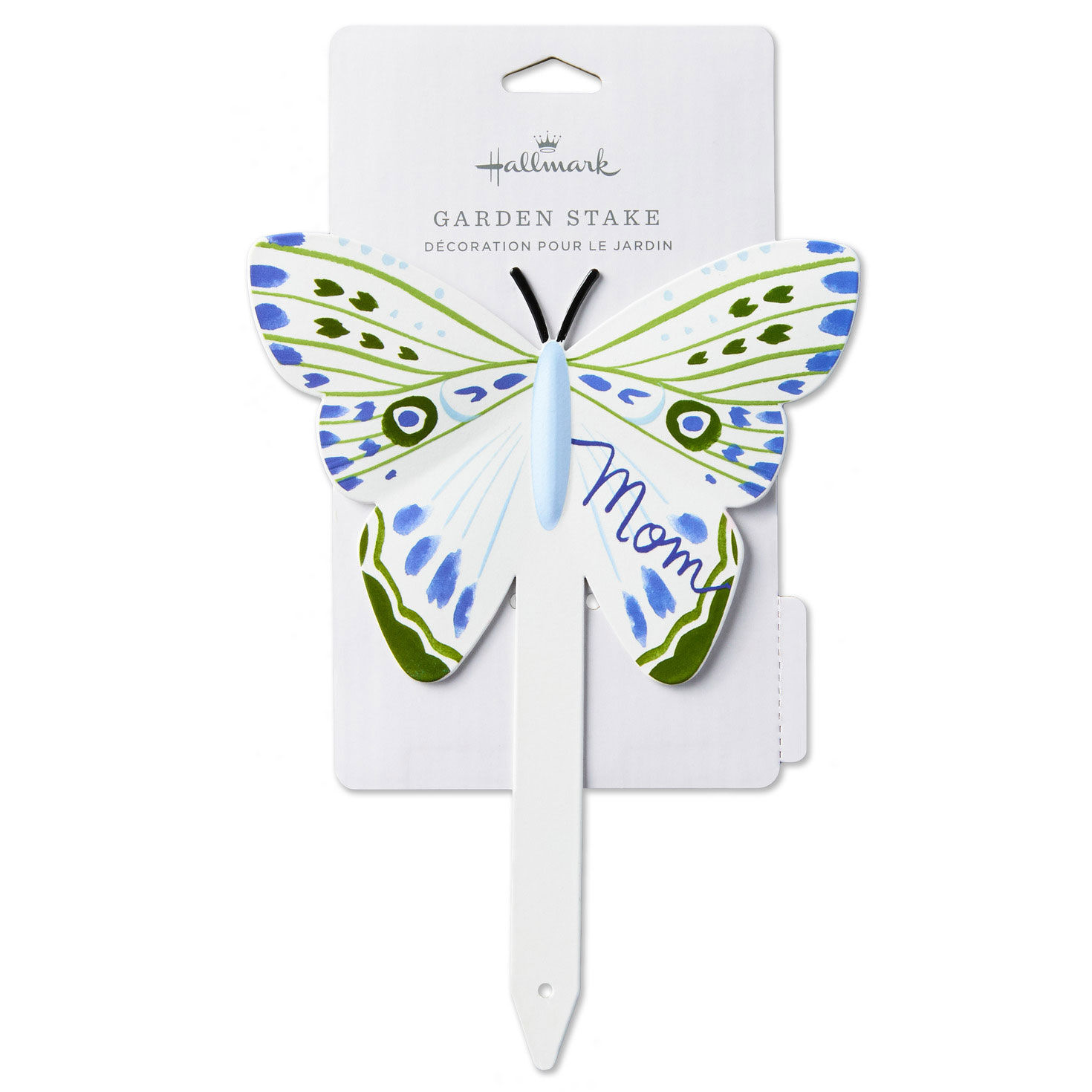 Blue and Green Butterfly Garden Stake for Mom package image number 4