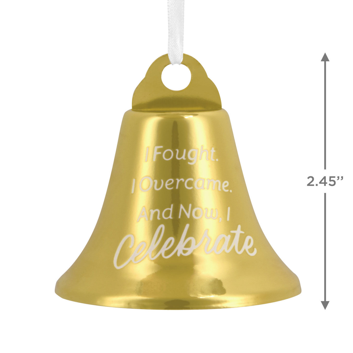 Cancer Bell Hallmark Ornament, , large image number 3