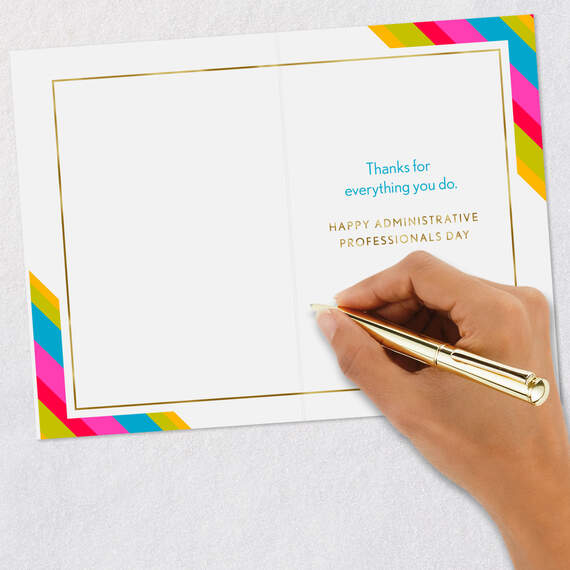 You're Awesome Administrative Professionals Day Card, , large image number 6