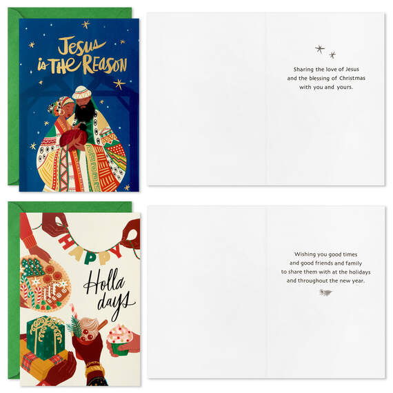 Faith and Fun Boxed Christmas Cards Assortment, Pack of 16, , large image number 3