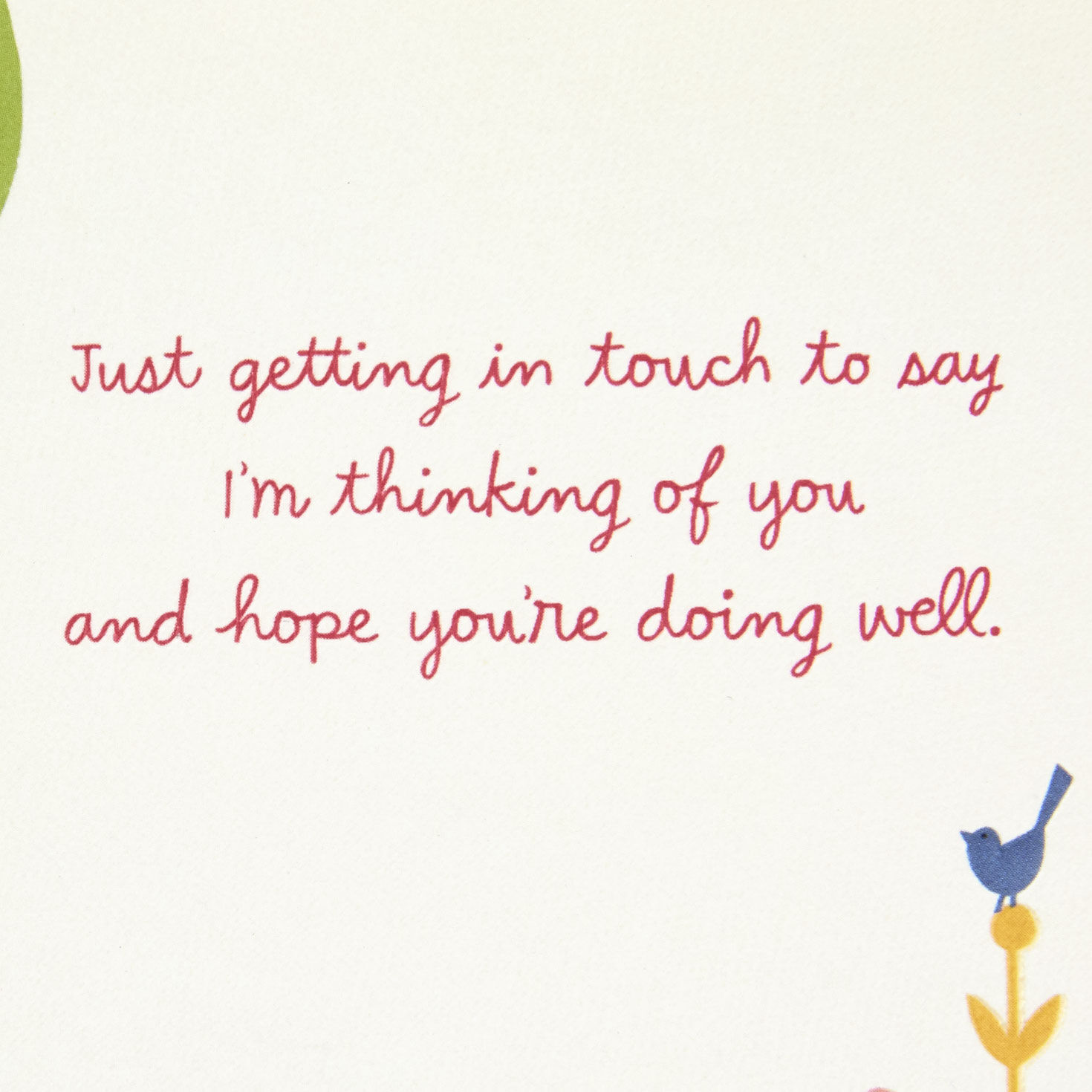 Hello Thinking of You Card, , large image number 2