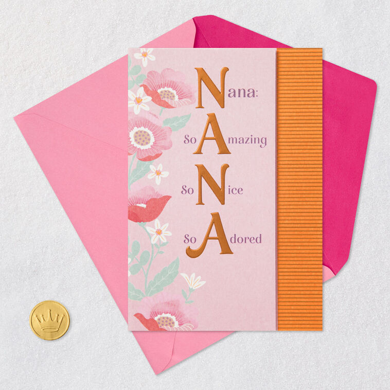 You're One of My Favorite People Birthday Card for Nana Greeting
