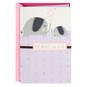 Showered With Love New Baby Girl Card, , large image number 1