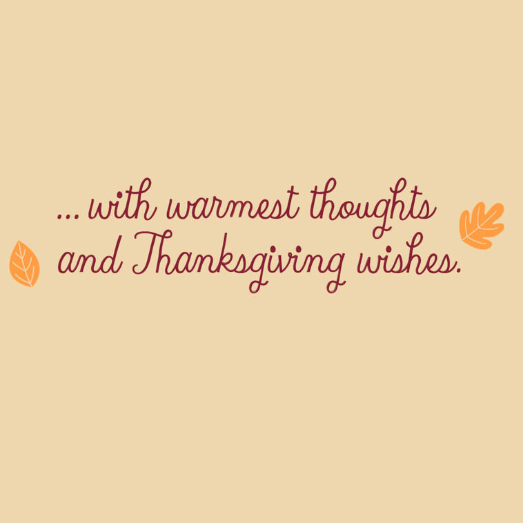 Just Peeking In Cat and Pumpkin Thanksgiving Card, , large image number 2