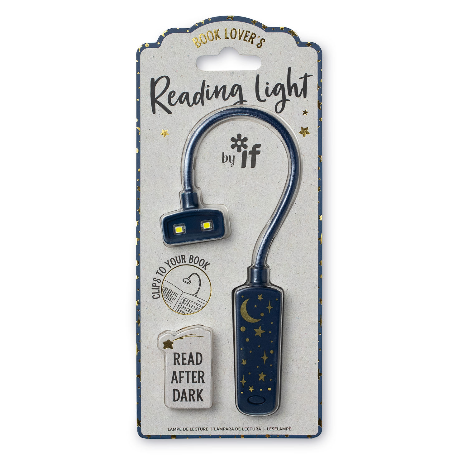 IF USA Moon and Stars Book Lover's Reading Light
