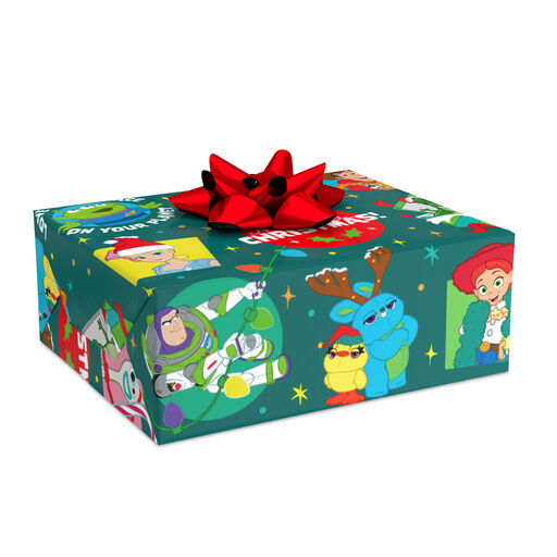 Disney/Pixar Toy Story 4 Christmas Wrapping Paper, 30 sq. ft., 