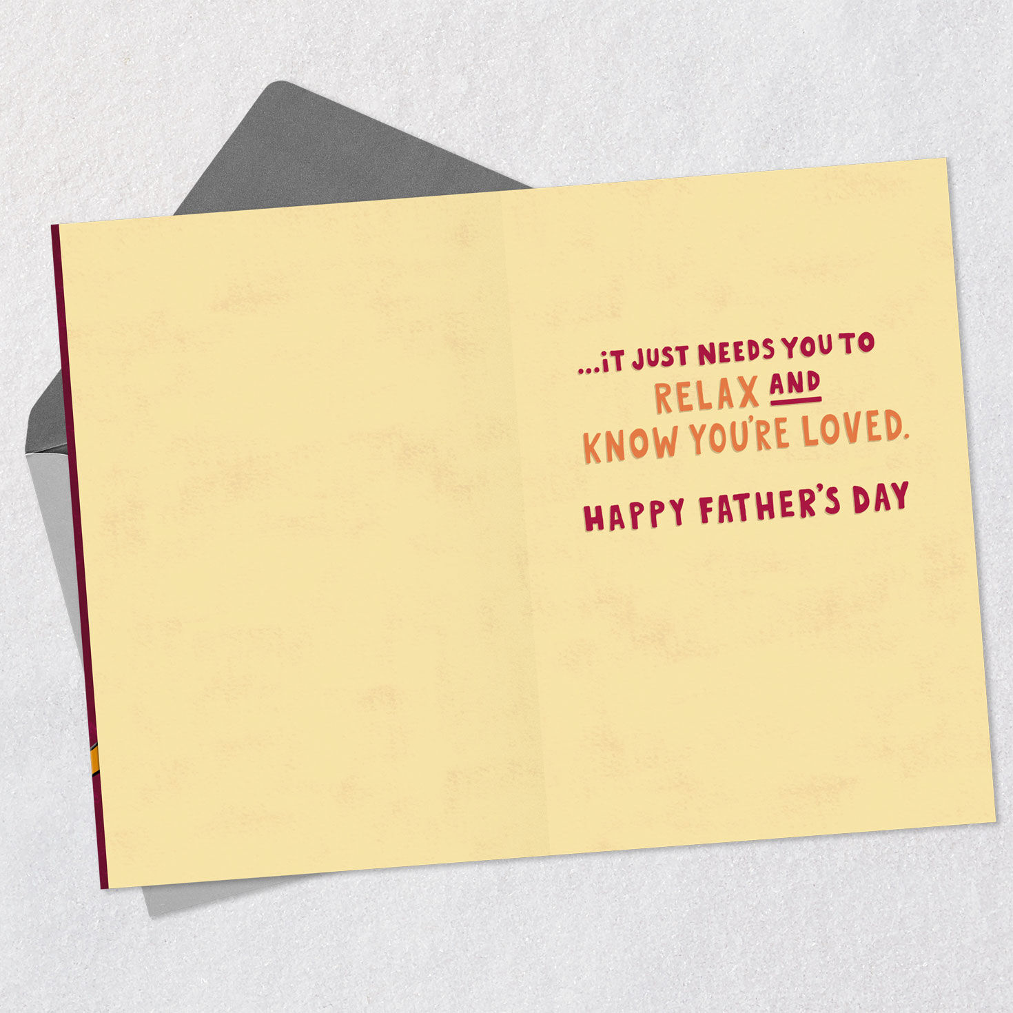 DIY Tools and Money Funny Father's Day Card Open card with envelope image number 3