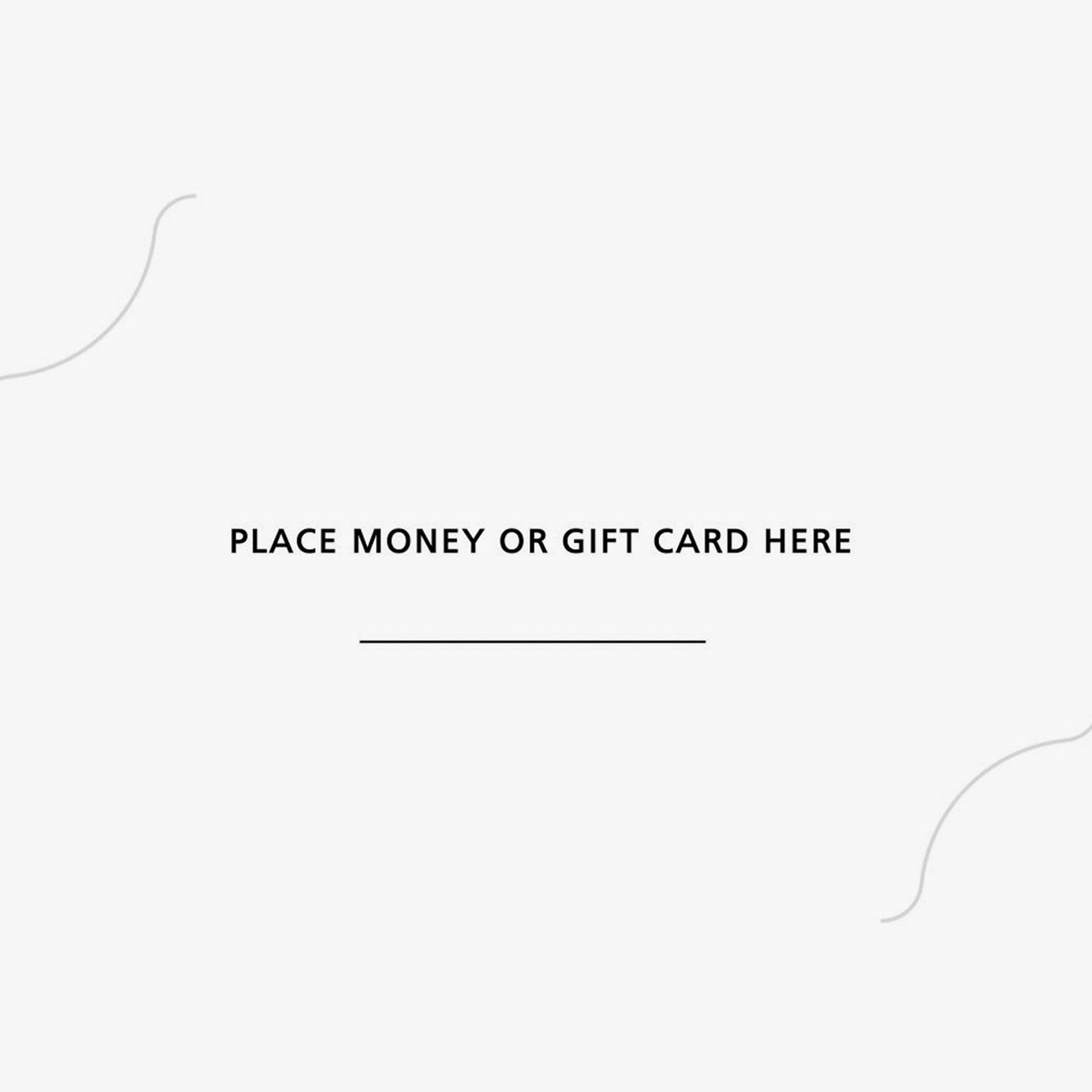 Snowflakes and Tree Money Holder Christmas Cards Pack sentiment image number 4