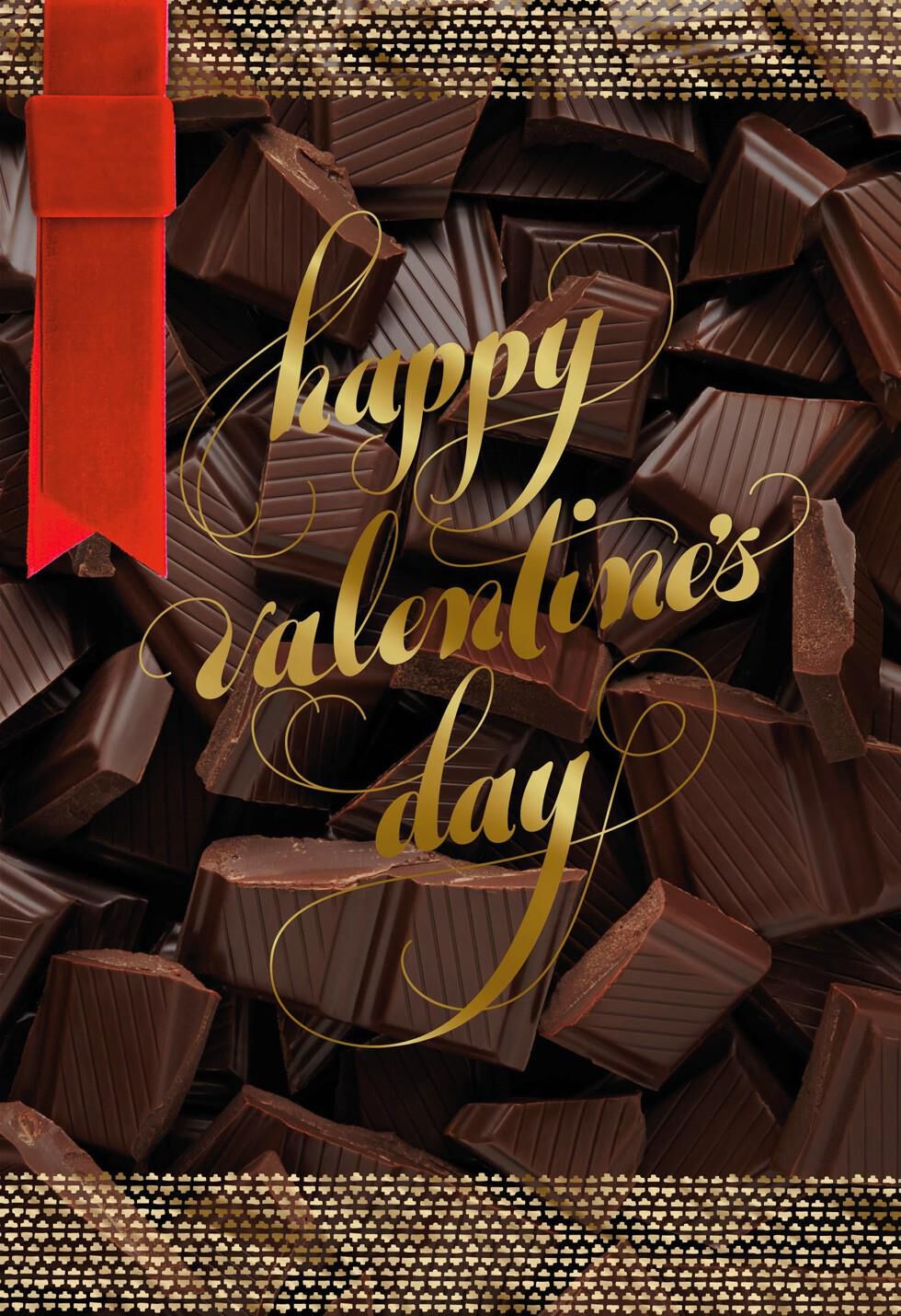 Sweet as Chocolate Valentine's Day Card for the Man I Love