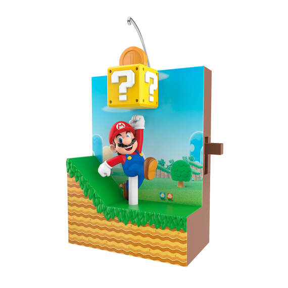Nintendo Super Mario™ Collecting Coins Ornament With Sound and Motion