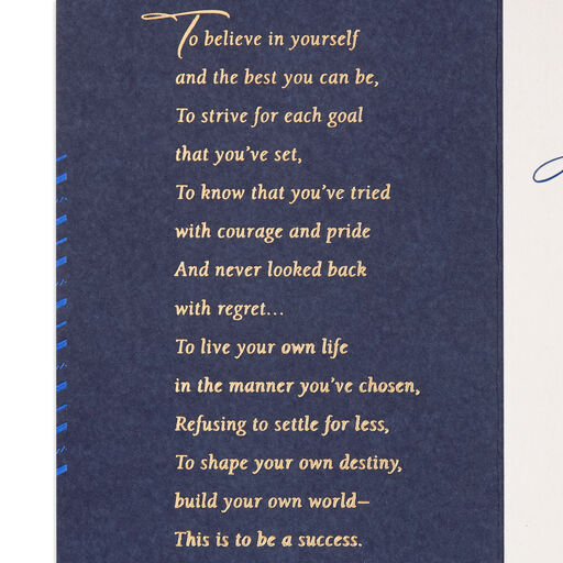 A Future Filled With Joy High School Graduation Card, 