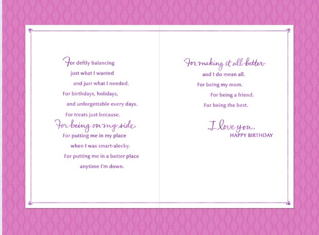 Mom You Re The Best Birthday Card Greeting Cards Hallmark