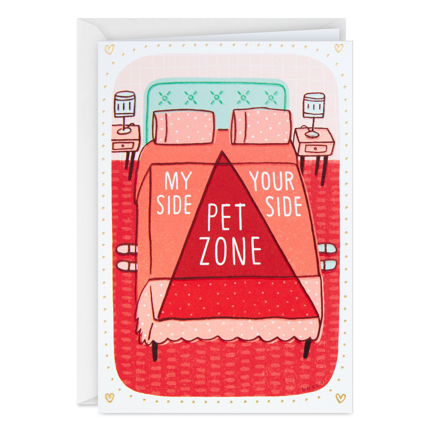 Bed Zones Funny Romantic Valentine's Day Card for only USD 4.49 | Hallmark