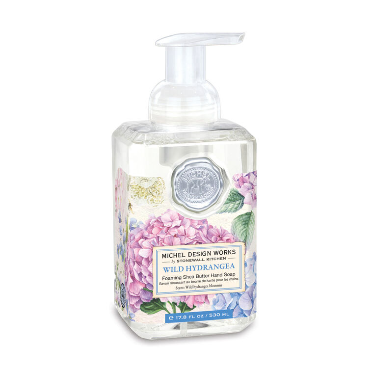 Michel Design Works Wild Hydrangea Foaming Hand Soap, 17.8 oz.