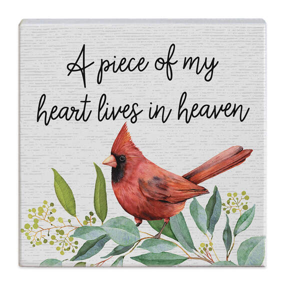 Simply Said Remembrance Quote Gift-a-Block Wood Sign, 5.25x5.25