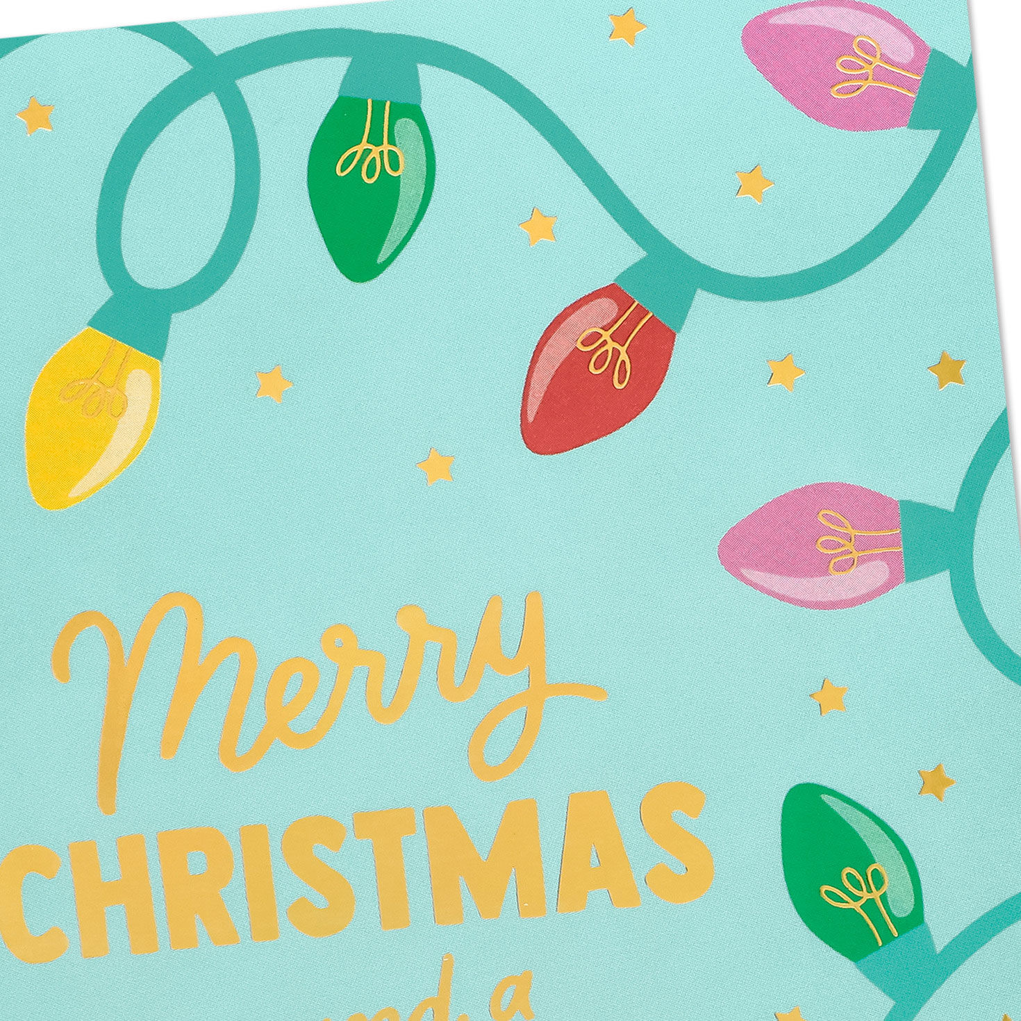String Lights Boxed Christmas Cards Cover Detail image number 5