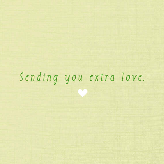 Sending You Extra Love Encouragement Card, , large image number 2