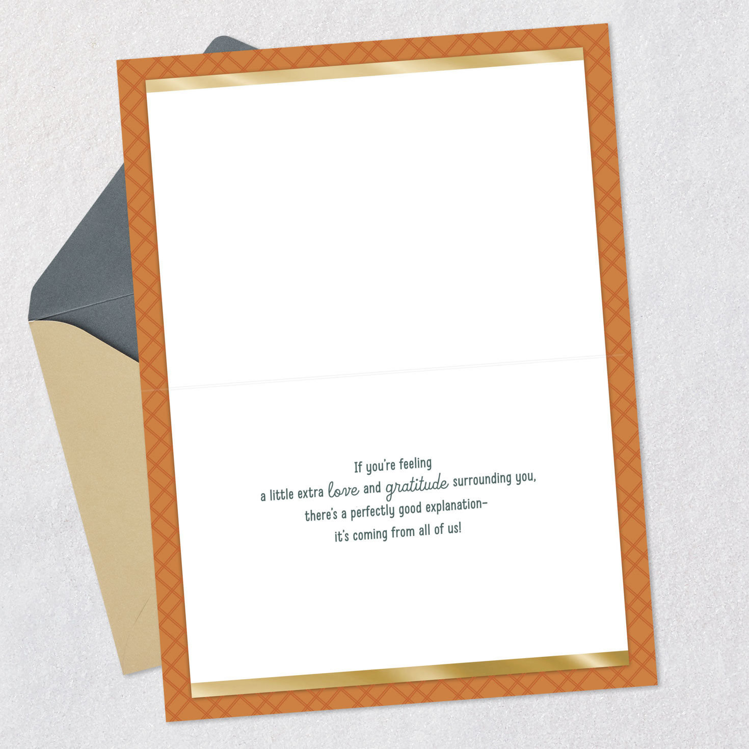 Extra Love and Gratitude Thanksgiving Card From All for only USD 2.99 | Hallmark