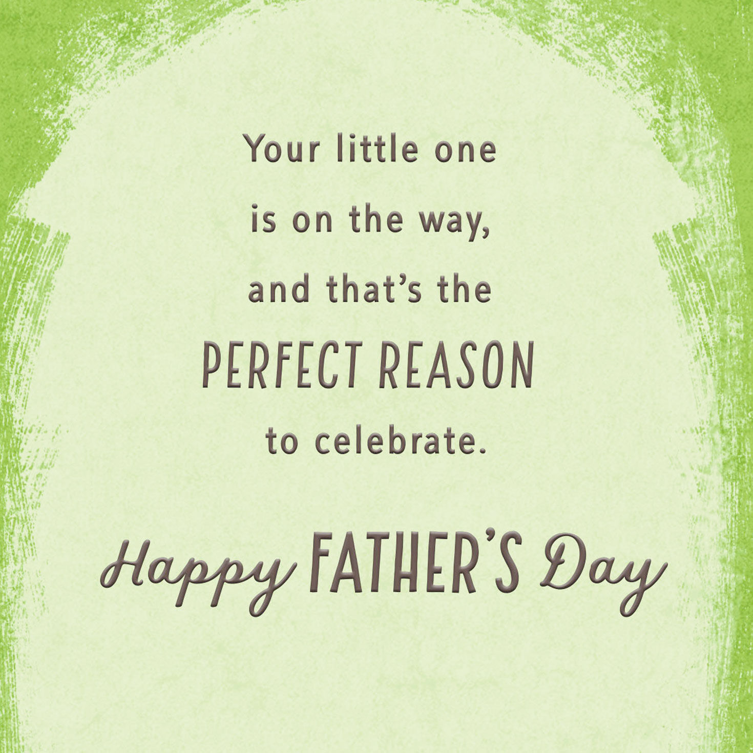 The Perfect Fit Father's Day Card for Dad-to-Be for only USD 3.99 | Hallmark